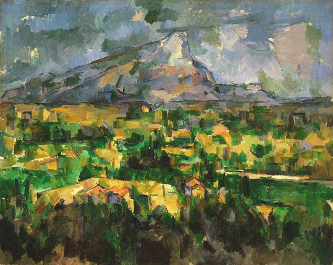 Figure 20-3: Cézanne’s favorite model was a mountain called Mont Sainte-Victoire, located near Aix-en-Provence where the artist was born and died.